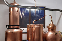 La distillerie du Moulin Du Loup