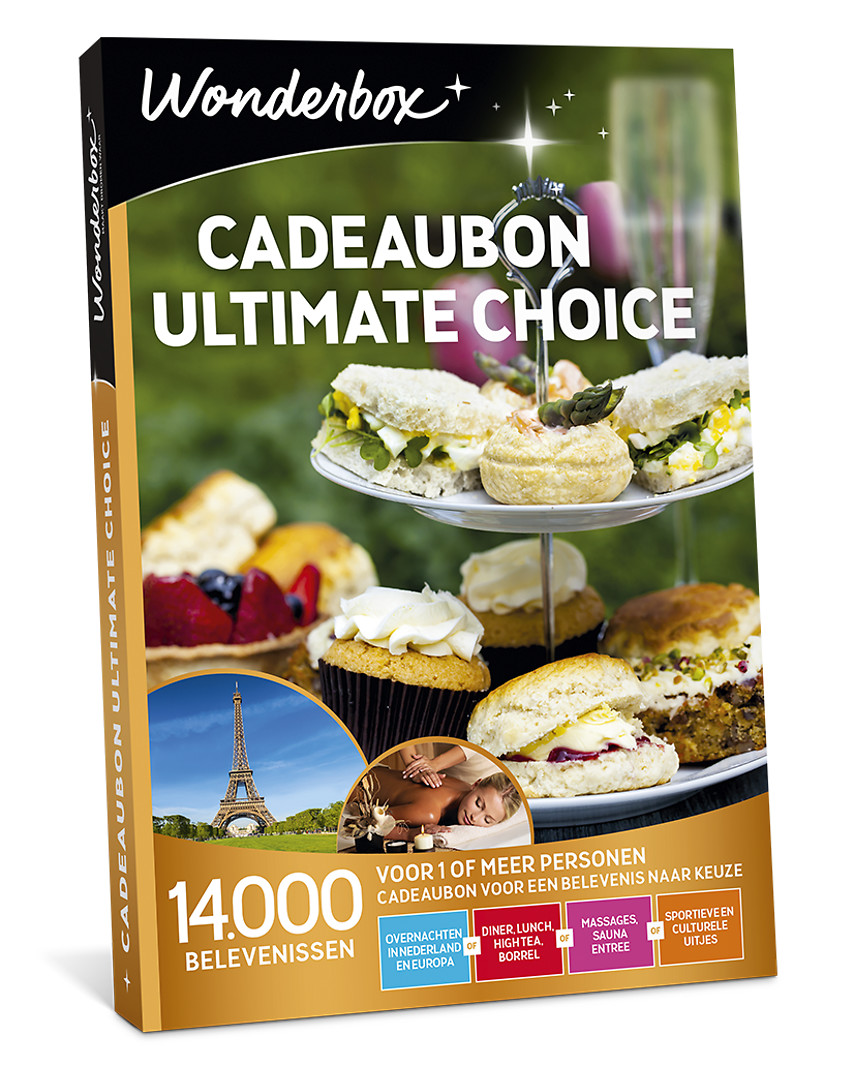 Cadeaubon Ultimate Choice